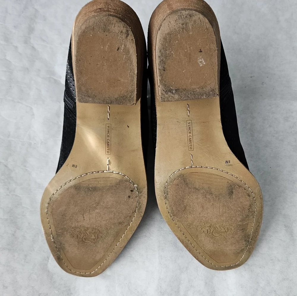 Vince Camuto Suede Ankle Booties Arendara style